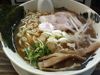 「らーめん（サービス麺大盛・太麺）」@麺屋 純風の写真