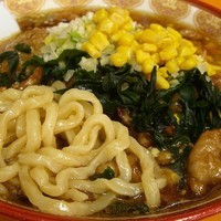 「焼肉ラーメン\640＋大盛り\110＋半ライス\120」@中華 大進の写真