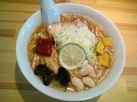 「Indian Ramen醤油650円」@麺や のかぜの写真