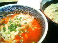 「限定 カニトマトつけ麺（￥８００）」@麺屋 一燈の写真