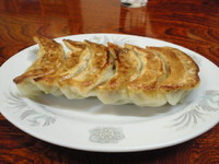 「餃子(500円)」@中華料理 栄来の写真