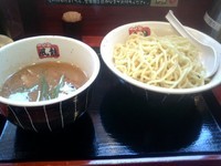 「魚介とんこつ」@つけ麺風龍 神田神保町店の写真