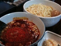 「辛辛魚味玉つけめん 980円 ニンニク20円」@麺処 井の庄の写真