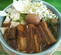 「角煮ラーメン」@熊本ラーメン 桃太郎の写真