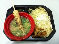 「【日本ﾗｰﾒﾝ協会ﾄﾞﾘｰﾑﾁｰﾑ】鶏祭麺800+ごぼう天」@大つけ麺博2011の写真