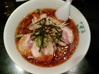 「冷やしラーメン？」@会津喜多方ラーメン 蔵 新橋店の写真