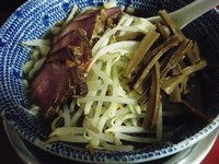 「ラーメン（こってり）498円」@めんけんの写真