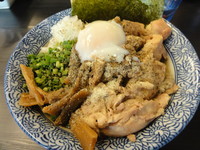 「特製鶏まぜそば肉Ｗ（並）　￥800」@麺処ひがきの写真