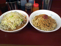 「小ラーメン(650円)+お茶漬け(200円)」@ラーメン二郎 相模大野店の写真