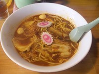 「蒙古手刀(モンゴリアンチョップ)+麺大盛」@ゑびす印の大笑軒 かめ家の写真