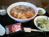 「五目しるそば(800円)」@親親一家人の写真