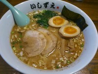 「いしずえラーメン￥600＋煮玉子￥80＝￥680」@拉麺処 いしずえの写真