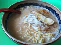 「北海道味噌ラーメン」@蔵出し味噌らーめん 麺次郎 大みか店の写真