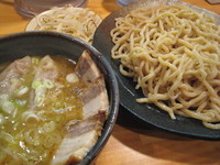 「全部盛しょう油つけ麺（極太ちぢれ麺 大）」@つけ麺 なかむらの写真