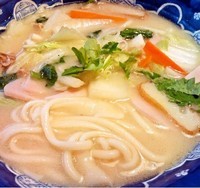 「長崎ちゃんぽんうどん(997円)」@味の民芸 柏十余二店の写真