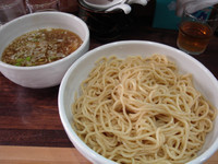 「つけ麺　正油（中盛）」@麺家 近の写真