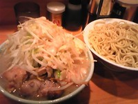 「なみのりつけ麺　ヤサイニンニクカラメ」@ラーメン二郎 八王子野猿街道店2の写真