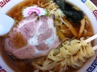 「手打中華そば 600円」@藤屋の写真