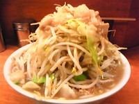 「小ラーメン固め　ヤサイニンニクアブラカラメ」@ラーメン二郎 立川店の写真