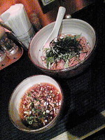 「復興麺５００円＋お土産＋味玉(ｸｰﾎﾟﾝ)」@麺屋宗 -sou- 高田馬場本店の写真