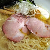 「鶏白湯塩ラーメン　690円」@麺屋 杏爪の写真