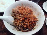 「汁なし担々麺」@濃厚担々麺・らーめんつけめん 仁の写真