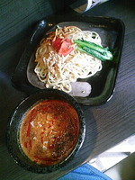 「担々つけ麺８５０円」@自家製麺 ほうきぼし 志茂店の写真