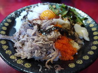 「どにんにく 大盛　780+100=880円」@つけ麺 もといし 東岩槻店の写真