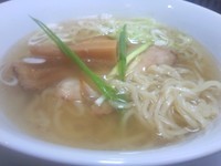 「イリコ 塩 700円」@手打ち麺 やす田の写真