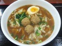 「肉だんご麺」@刀削麺の写真