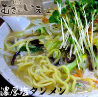 「濃厚塩野菜タンメン（700円）」@麺屋 むぎのいえの写真