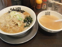 「越後みそらーめん（大油）」@らーめん潤 亀戸店の写真