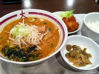 「Bセット（味噌ラーメン、980円）」@大景の写真