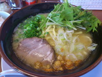 「極み鶏＋大盛  750+100=850円」@横浜家系ラーメン 松田家 上福岡店の写真