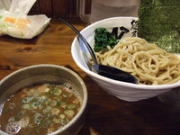 「節系醤油つけめん（大盛）」@麺屋ひじりの写真