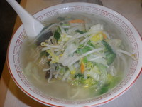 「タンメン（４５０円）大盛り（１７０円）」@龍味 横浜トーヨー街店の写真