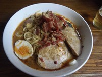 「たれそば￥600＋カレーパーツ￥180」@江戸川橋大勝軒の写真