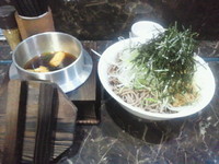 「つけ蕎麦(400g) 600円」@つけ蕎麦 六文銭の写真