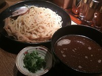 「魚介正油つけめん660円」@中華そば 桃李の写真