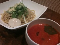 「味玉トマトつけめん 850円　（5辛）」@麺屋たつみ 喜心 狭山店の写真