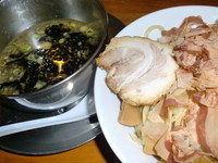 「虹つけ麺　７５０円」@ラーメン 虹ノ麺 小山店の写真