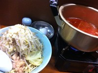 「火山（ヤサイにんにく）」@ラーメン富士丸 板橋南町店の写真