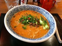 「担々麺　（メニュー詳細忘れました、最上段）」@東風汁麺屋の写真