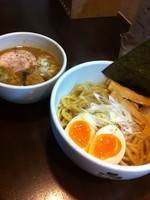 「特製つけ麺（並・あつもり）」@麺屋 みつばの写真