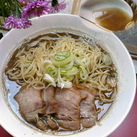 「肉そば 750円 + 大盛（OPEN記念サービス）」@自家製麺 伊藤 浅草店の写真