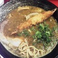 日替わり（カレーエビフライらーめん+ライス+サラダ）￥850