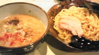 「背脂味噌つけ麺（７３０円）」@福たけSEVENの写真