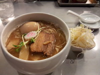 「中華そば 大盛＋味玉＋ネギ」@つけめん102 川口店の写真