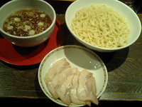 「チャーシューつけ麺1号　大盛り(1150円)」@えるびす 西口店の写真