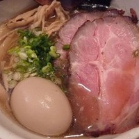 「特製そば」@中華蕎麦 蘭鋳の写真